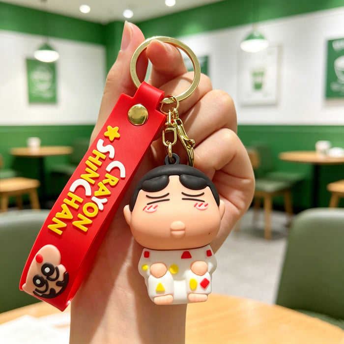 Wholesale Cute Silicone Cartoon Keychain Decorative Accessory for Car Keys MOQ≥2