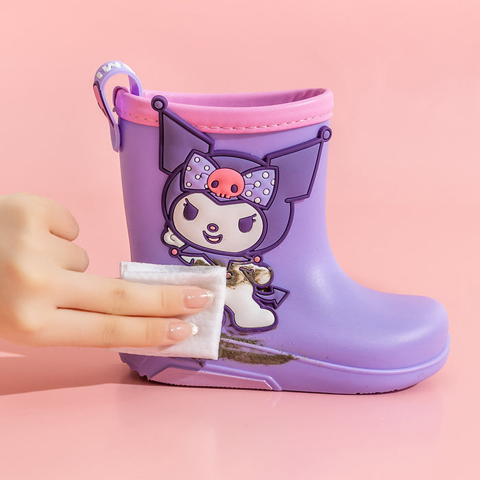 Wholesale Cartoon Non-slip Mid-calf Rain Boots