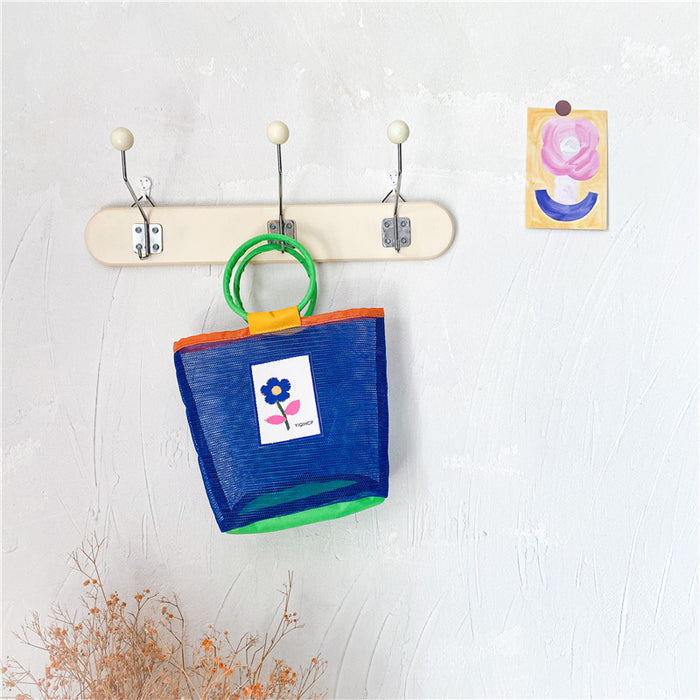 Wholesale New mesh handbag for children, hollowed out vacation photography beach bag