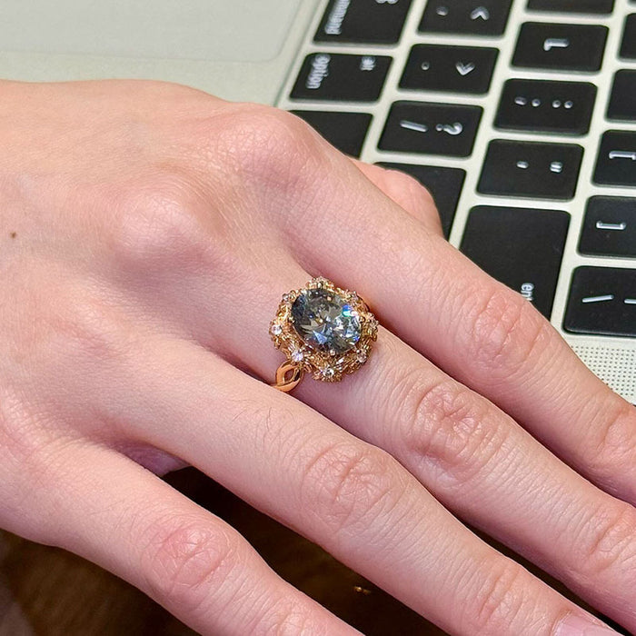 Wholesale Brown vintage betel nut ring