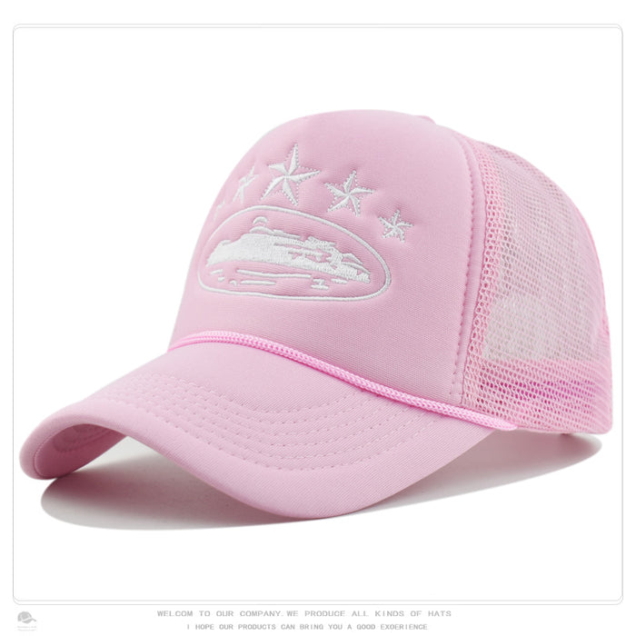 Wholesale Trucker hat summer embroidery visor baseball cap peaked hat