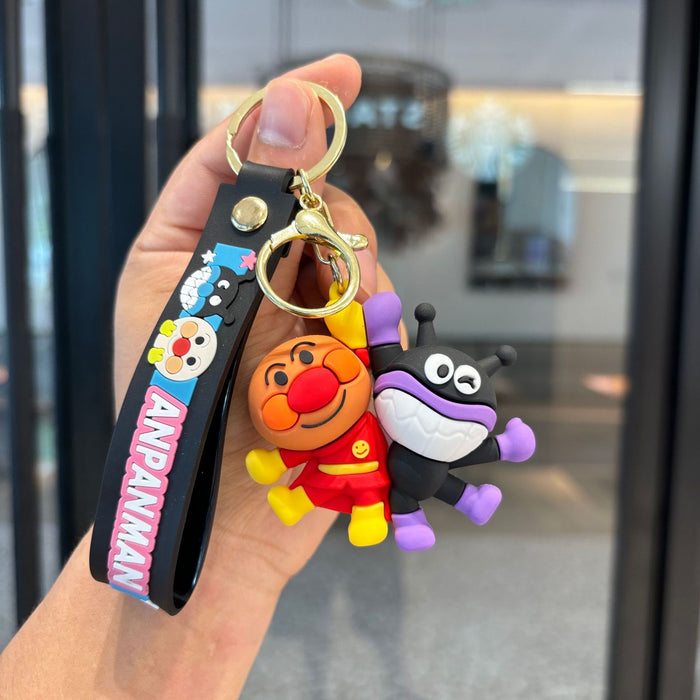 Wholesale Cute cartoon 3D figurine keychain