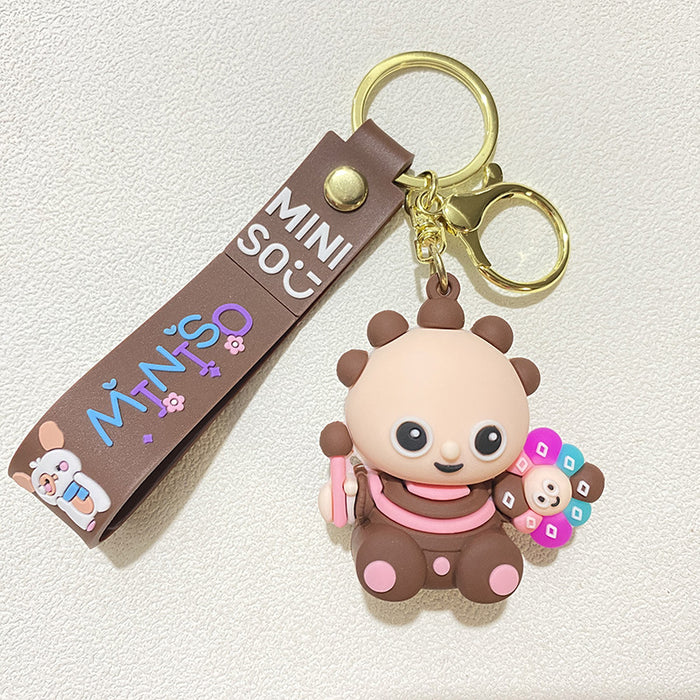 Wholesale PVC Cartoon Doll Keychain JDC-KC-WuYi131