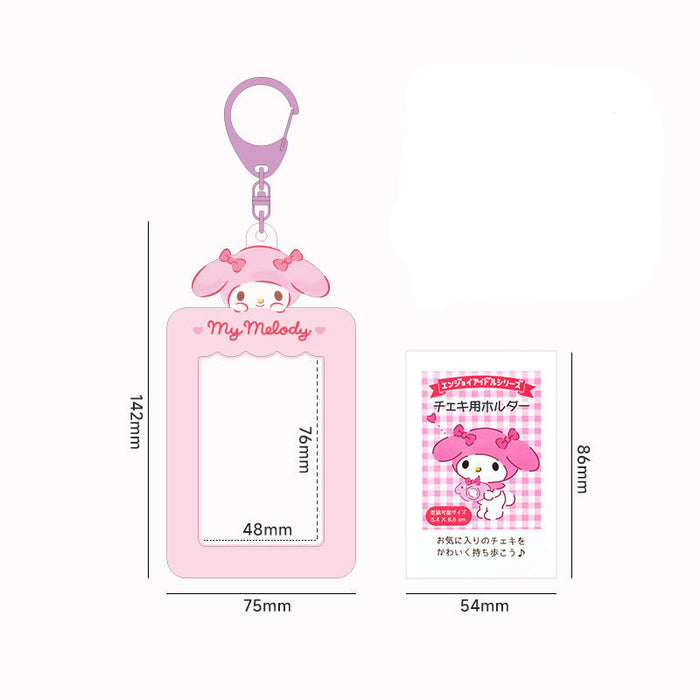 Wholesale  Student Bus Card Meal Card Id Holder Cute  Keychain Pendant Wallet