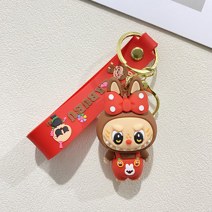 Wholesale Cute PVC 3D Cartoon Pendant Keychains