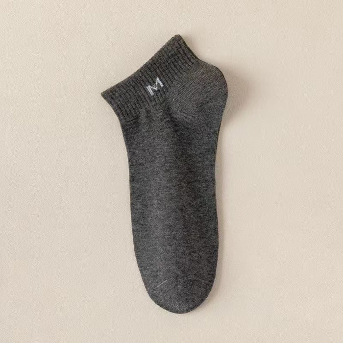 Wholesale Socks, short socks, pure cotton odor proof and sweat absorbing socks, mid tube full cotton socks