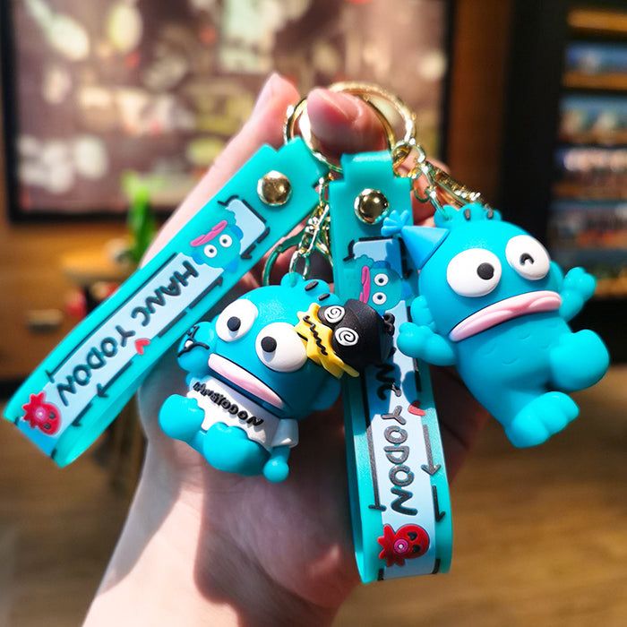 Wholesale Cute Fish Pvc Keychain Couple Doll Car Keychain