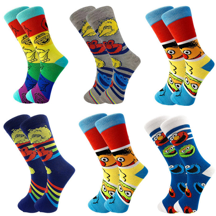 Wholesale Cotton Cartoon Tube Socks JDC-SK-YiYan008