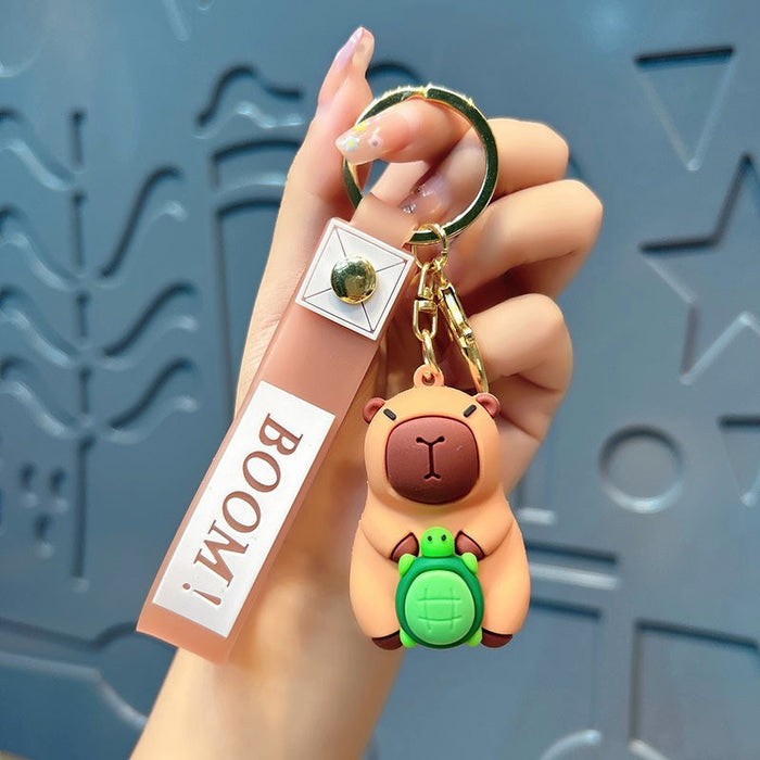 Wholesale PVC Cartoon Doll Keychain JDC-KC-KuangK016