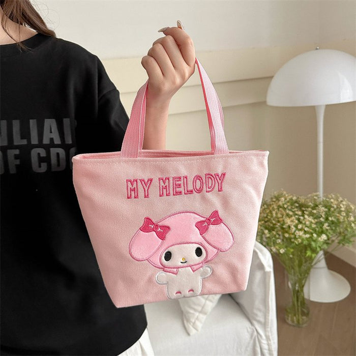 Wholesale Canvas Handbag Cartoon Character Lunch Bag Teen Girl Gift MOQ≥2