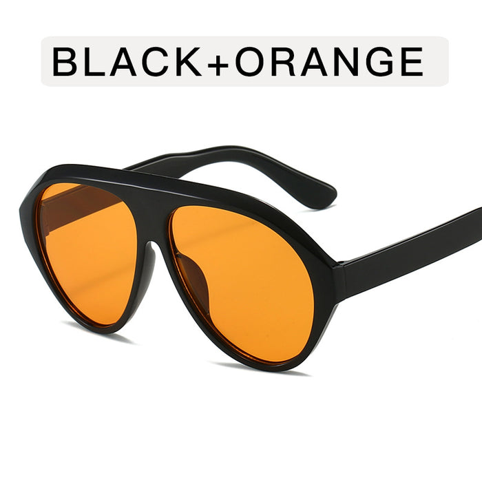 Wholesale Retro Toad Sunglasses Large Frame Street Photography High End Sunscreen Personalized Fashion Sunglasses