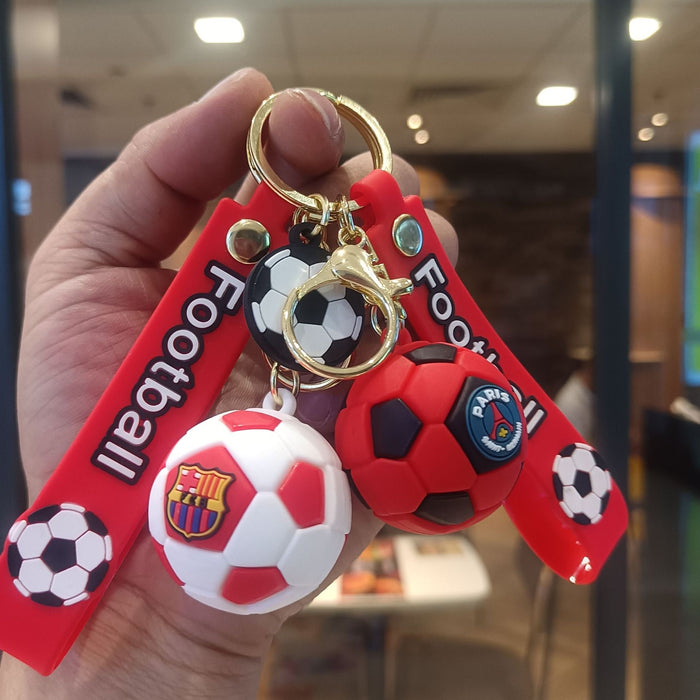 Wholesale Cartoon Soccer Keychain