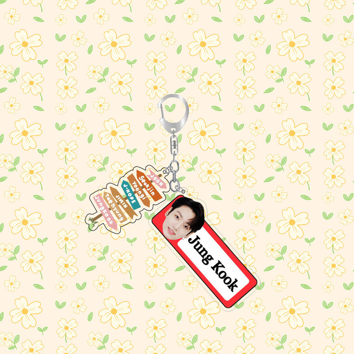 Wholesale Acrylic Keychain JDC-KC-HanTian012