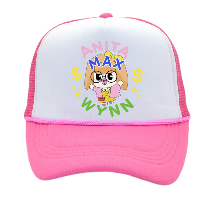 Wholesale Mesh Polyester Cartoon Sponge Net Cap Baseball Cap JDC-FH-PNi020