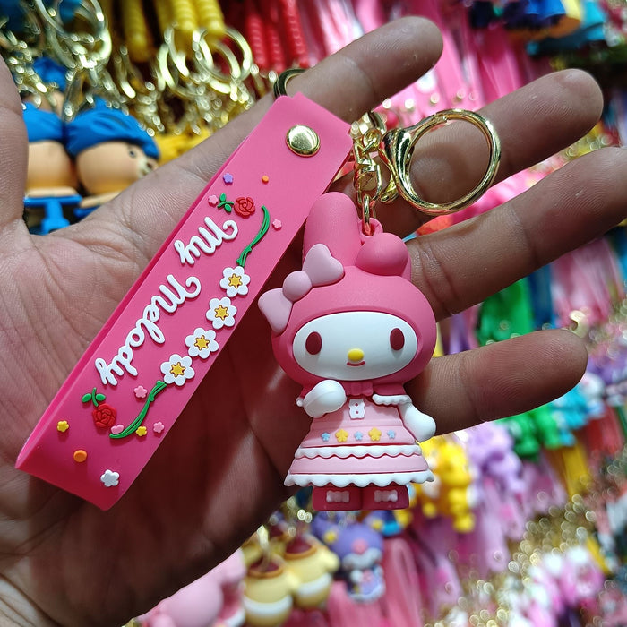 Wholesale Silicone Cartoon Doll Keychain(S) JDC-KC-YChang002