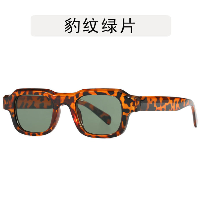 Wholesale Square retro small frame sunglasses, fashionable hip-hop party sunglasses