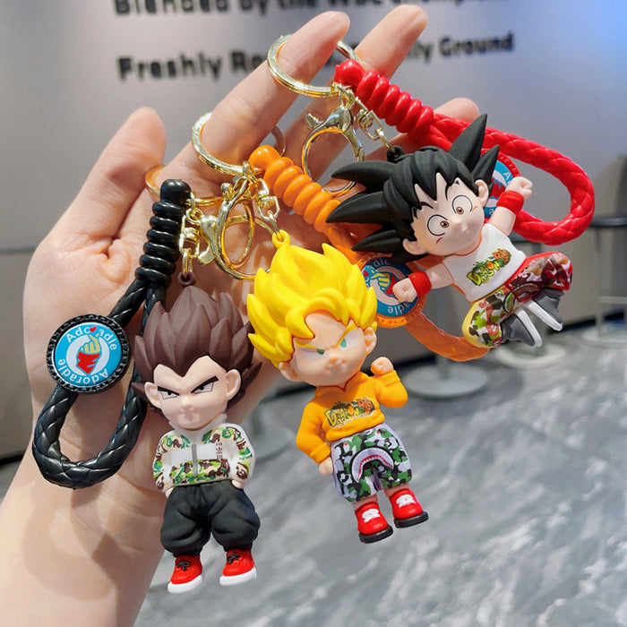 Wholesale Cartoon Doll PVC Keychain JDC-KC-ShuoT009