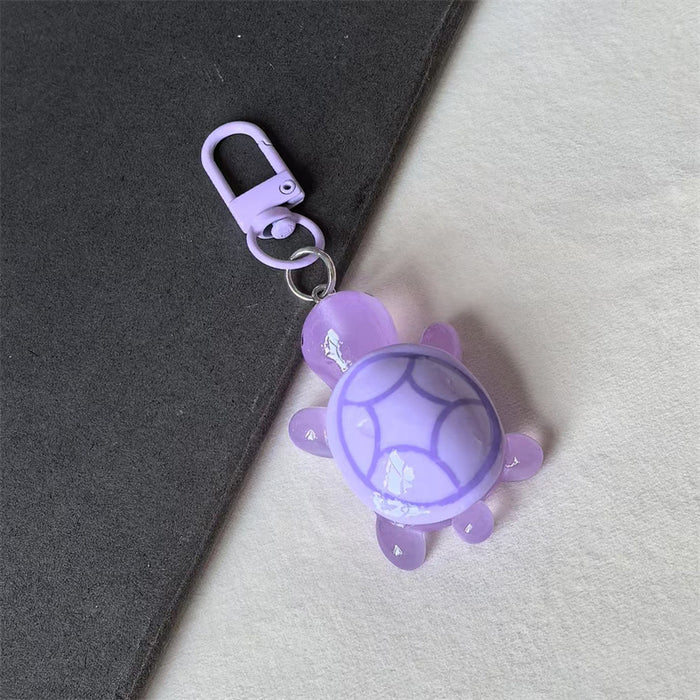 Wholesale Acrylic Luminous Turtle Keychain JDC-KC-HaoXi016