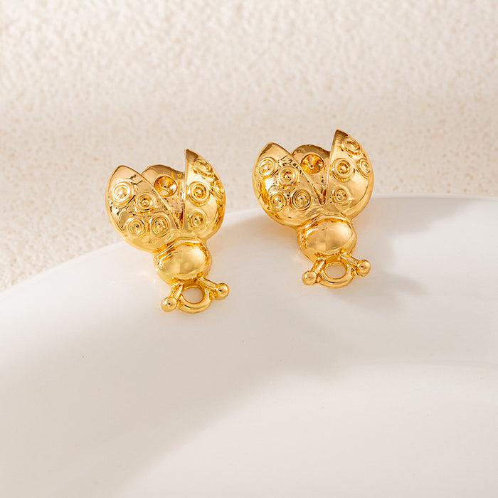 Wholesale Sunflower Starfish Summer Ocean Style Earrings