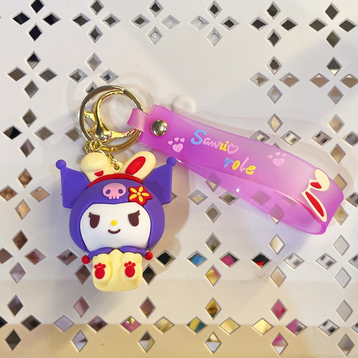 Wholesale PVC Cartoon Doll Keychain JDC-KC-WuYi275