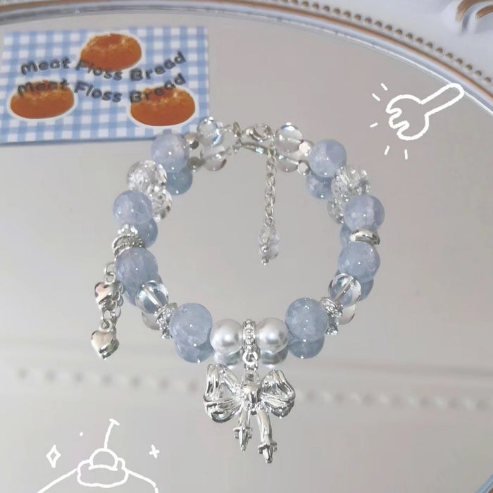 Wholesale Popular butterfly bracelet with niche design and high-end color matching