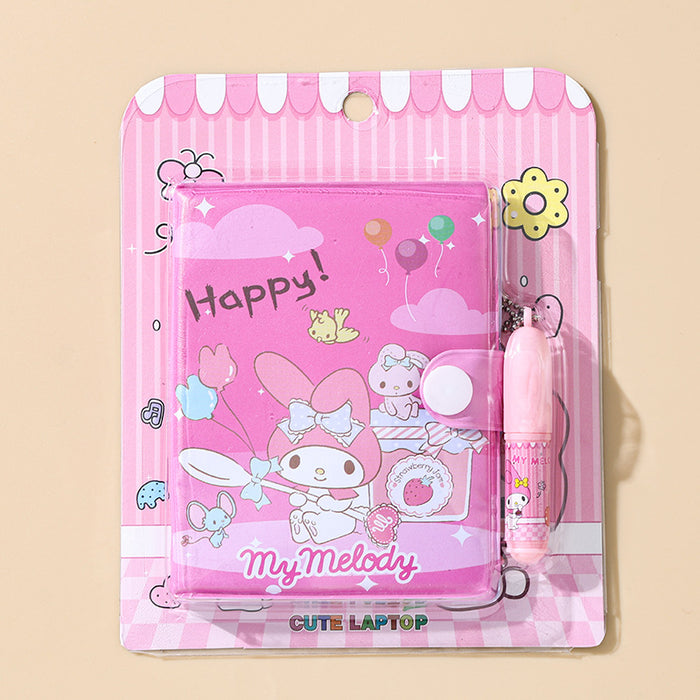 Wholesale Cartoon Creative Pen Notebook Student Cute Portable Pocket Book Children's Fun Vit Small Book Batch