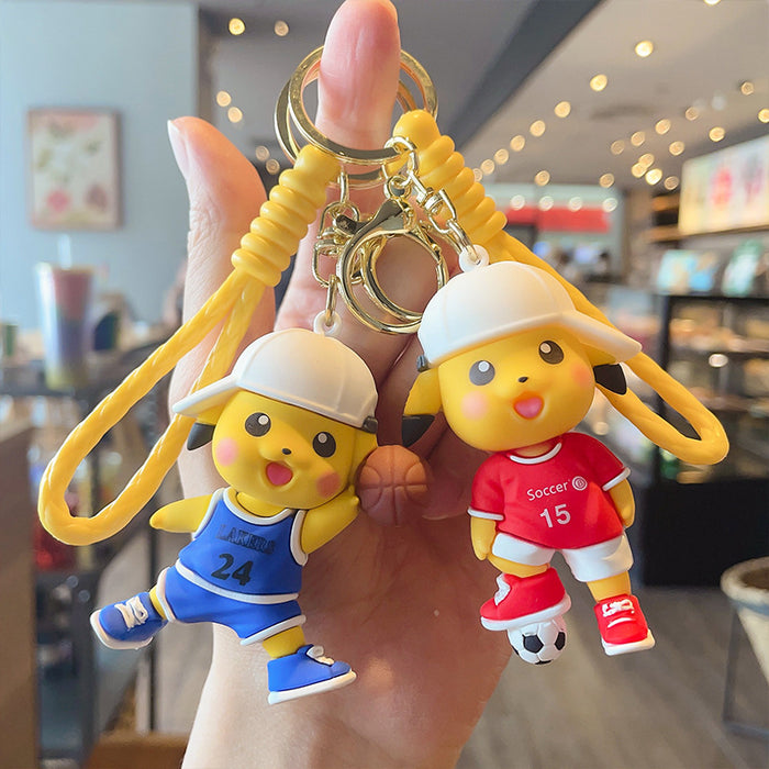 Wholesale Cartoon PVC Doll Keychain JDC-KC-JinGe087