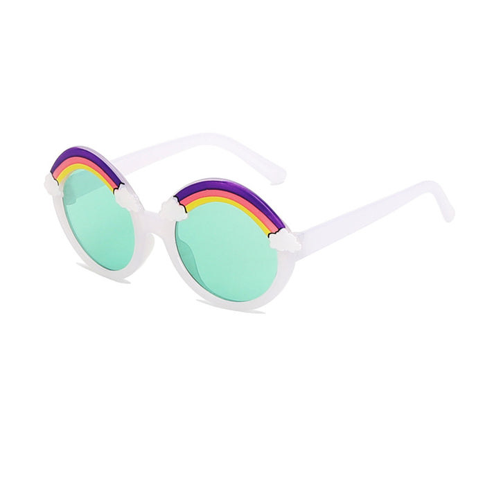 Wholesale Cartoon Children's Anti-UV Rainbow PC Sunglasses JDC-SG-ZS014