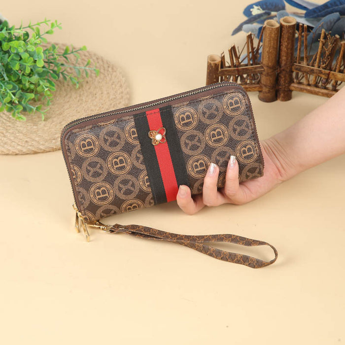 Wholesale Long Large Capacity Card Holder Wallet JDC-WT-HNG005