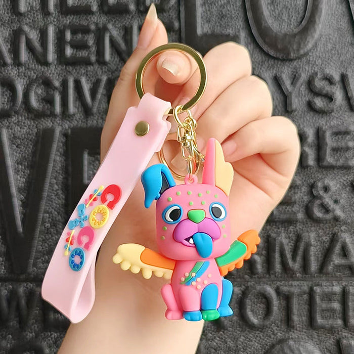 Wholesale Keychains PVC Hardware Cute Cartoon (M) JDC-KC-FeiRun111