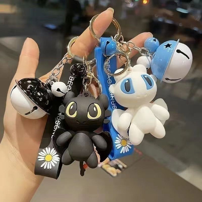 Wholesale  Keychain Doll Bag Pendant Pendant Cartoon Couple Cute Bag  Car Key Chain
