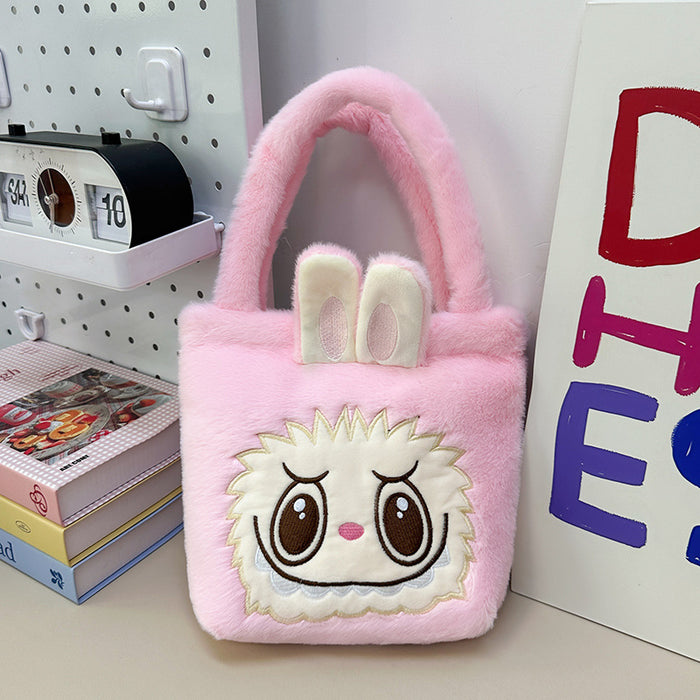 Wholesale New Cute City Park Crossbody Bag Makeup Bag Cartoon Plush Handheld Shoulder Bag