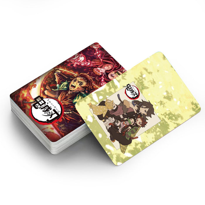 Wholesale 30pcs Double sided LOMO card box with high-definition small card anime peripherals