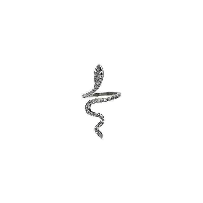 Wholesale Fashionable and versatile high-end ring, female niche design, personalized and open mouth index finger