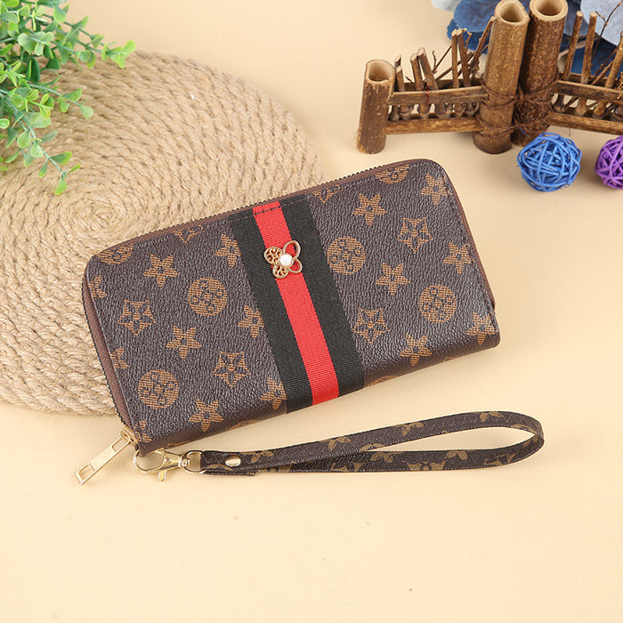 Wholesale Long Large Capacity Card Holder Wallet JDC-WT-HNG005