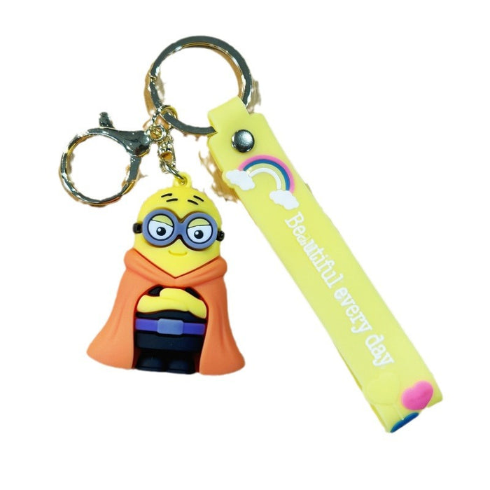 Wholesale PVC Cartoon Doll Keychain JDC-KC-WuYi167