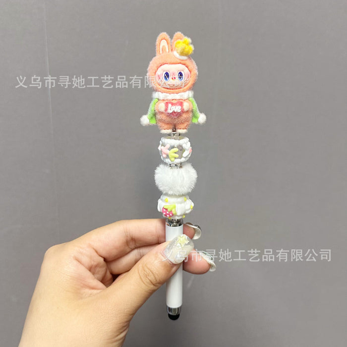 Wholesale DIY Cute Beaded Pen for Mobile Phones and Tablets Touch Screen Gel Ballpoint Pen