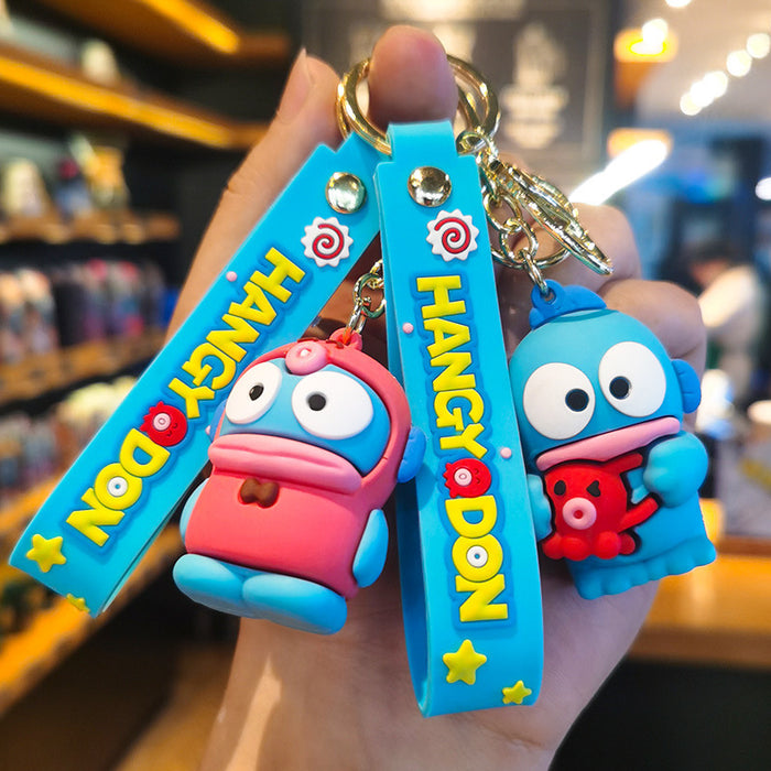 Wholesale Cartoon Doll Silicone Keychain JDC-KC-Tingm273