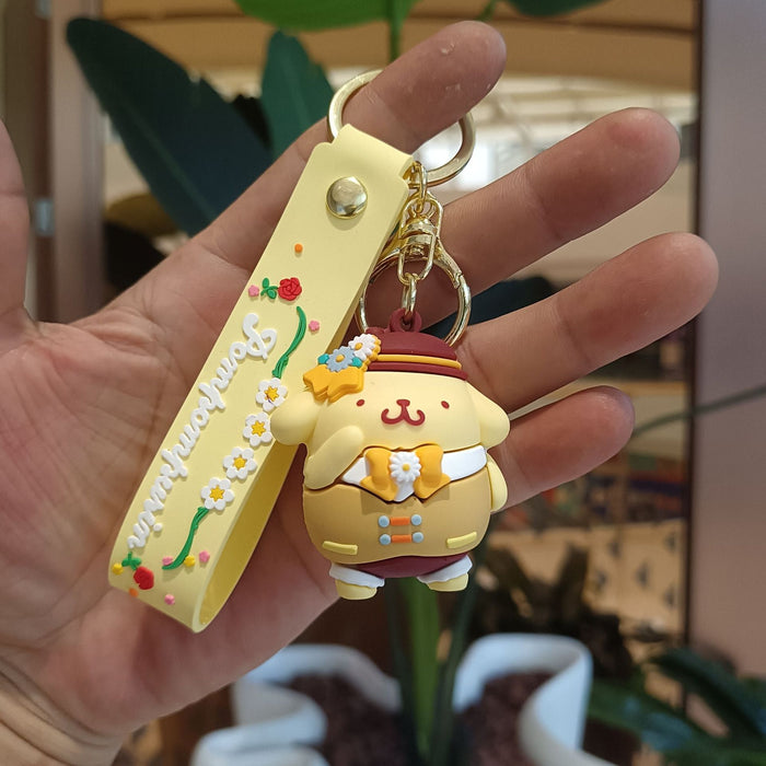 Wholesale PVC Cartoon Doll Keychain JDC-KC-KuangK020