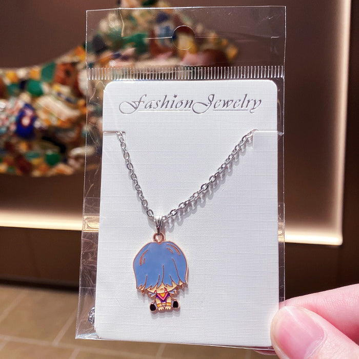 Wholesale Pendant Necklace Alloy Electroplated Fashion Accessory MOQ≥3