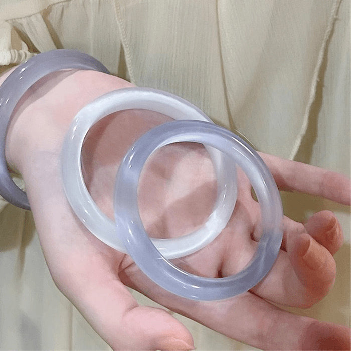 Wholesale Advanced Cat Eye Bracelet with Light Luxury and Ice Transparent Blue Charm