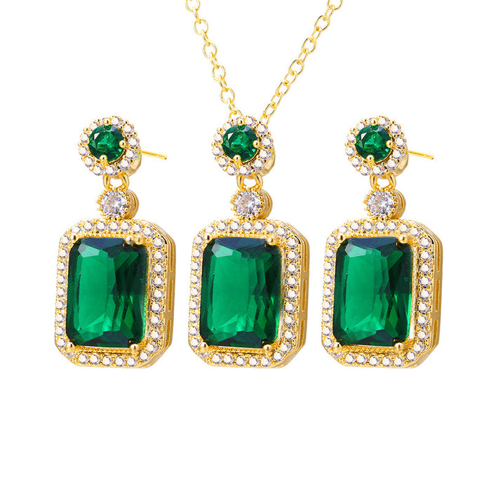 Wholesale Wholesale of fashion accessories, light luxury temperament set, earrings, necklaces, earrings, pendants, in stock