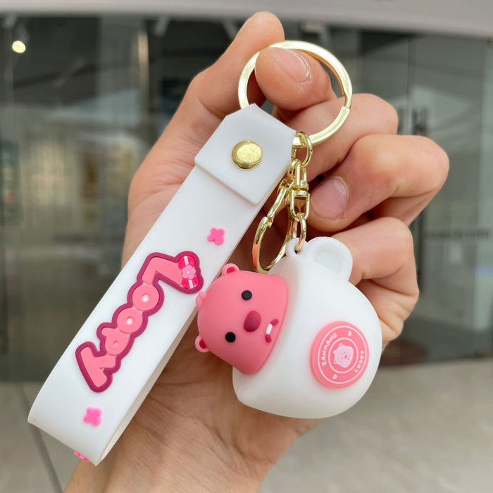 Wholesale Cartoon Keychain Doll Cute Car Pendant Bag Accessories Small Gifts Wholesale