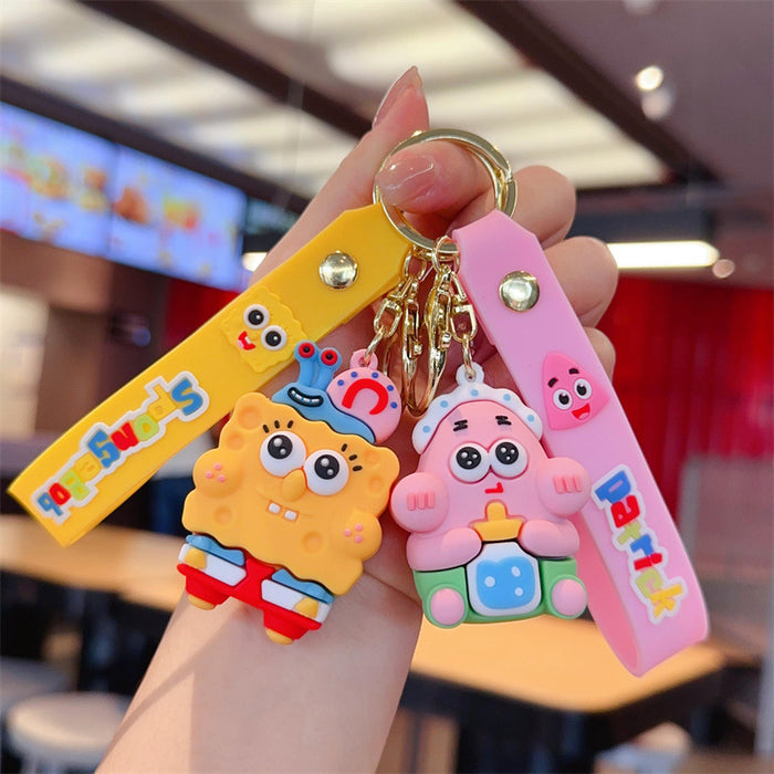 Wholesale Cartoon Cute Pvc Doll Keychain JDC-KC-YueW011