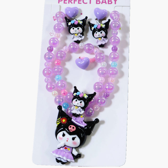 Wholesale Children' s Cartoon Cute Beaded Necklace