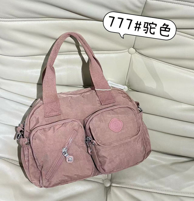 Wholesale Women' s versatile shoulder bag messenger bag large capacity mother' s bag middle-aged fashion cloth bag