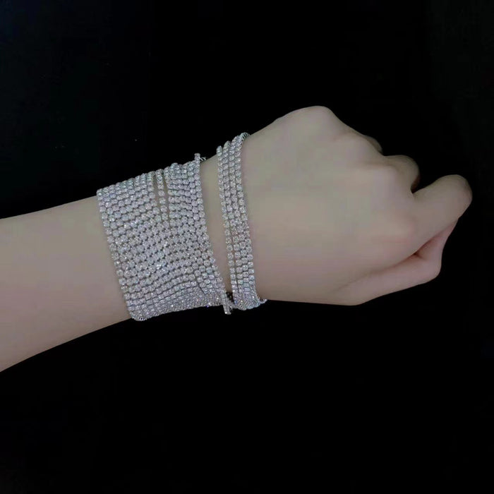 Wholesale  jewelry diamond bracelet rhinestone bracelet crystal rhinestone jewelry