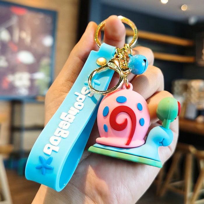 Wholesale Cartoon Doll Silicone Keychain JDC-KC-Tingm220