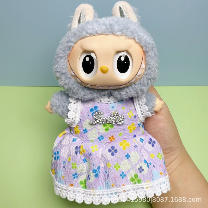 Wholesale Doll clothes can be worn and replaced with plush clothes and accessories