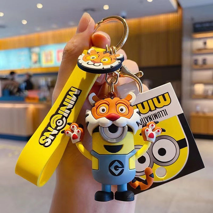 Wholesale Cartoon Cute Key Chain Doll Drop Glue Car Keychain Pendant